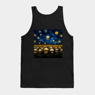 VAN GOGH STARRY STARRY SKULL Tank Top